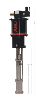 dimensions de la pompe à piston AF0844