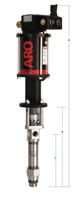 dimensions de la pompe à piston AF0665