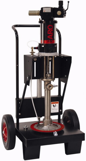 piston pump AF0412 cart mount